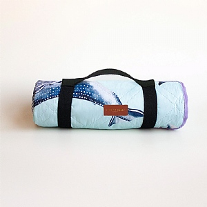 Yvonne Ellen Whales Picnic Blanket