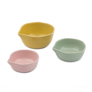 Jamie Oliver Big Love Stoneware Pinch Me Pots - Set of 3