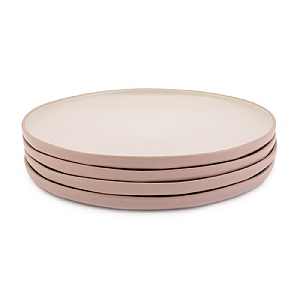 Jamie Oliver Big Love Stoneware Everything Plate - Set of 4 Pink (27cm)