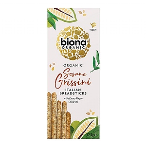 Biona Organic Grissini Breadsticks Sesame (125g)