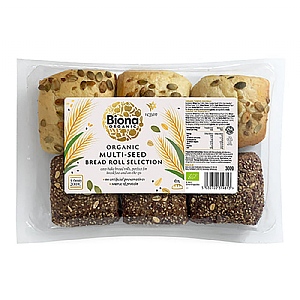 Biona Organic Multiseed Bread Rolls (300g)