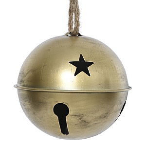Decoris Gold Bell Decoration (21cm)