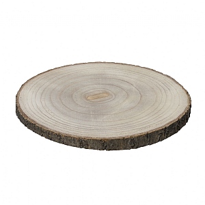 Decoris Wooden Plate (27cm)