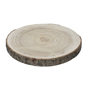 Decoris Wooden Plate (37cm)