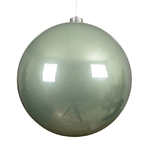 Decoris Matcha Green Shatterproof Bauble (14cm)