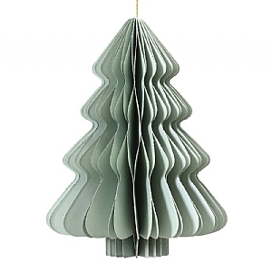 Decoris Mint Paper Tree Hanging Decoration (40cm)