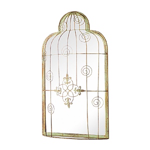 Caged Garden Mirror (H 71cm x W 41cm)