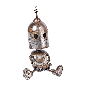 Sitting Alien Decorative Garden Sculpture