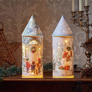 Three Kings InLit DécorHouse FrostyFrolics (40cm)