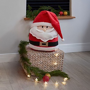 Three Kings Squeezy Santa Plush (40cm)