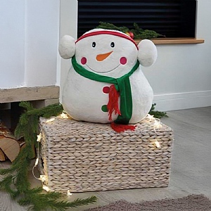 Three Kings Squeezy Snowman Plush (40cm)