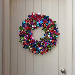 Three Kings Bauble Wreath (45cm)