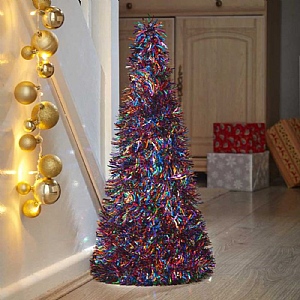 Three Kings Tinsel Cone (60cm)