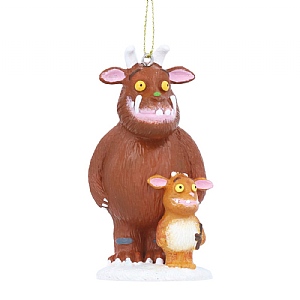 Gisela Graham Resin Gruffalo & Gruffalo's Child Hanging Decoration (8cm)