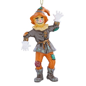 Gisela Graham Resin Scarecrow Hanging Decoration