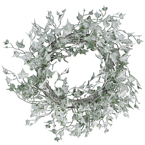 Gisela Graham Frosted Ivy Wreath