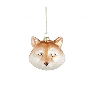 Fox Head Bauble (7.5cm)