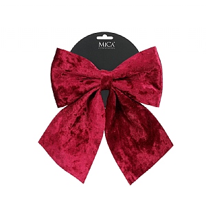 Bow Decoration – Dark Red (20 x 24cm)