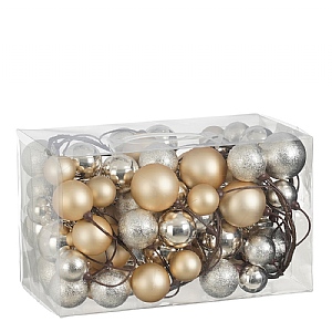Bauble Garland – Cream (180cm)
