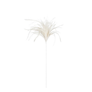 Feather Pick – Off White (55cm)