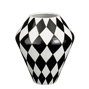 Kyle Vase – Black (32 x 27cm)