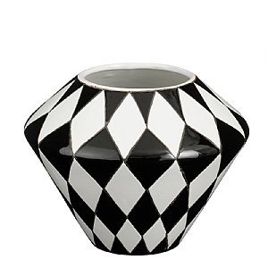 Kyle Vase – Black (21.5 x 27cm)