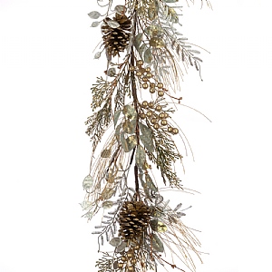 Floralsilk Clipsham Pine Garland (180cm)