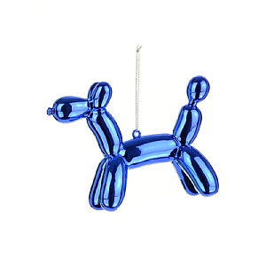 Floralsilk Blue Party Balloon Dog (9cm)