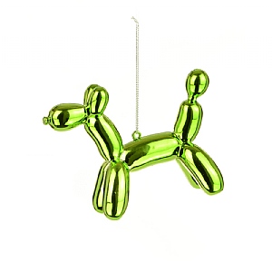 Floralsilk Lime Party Balloon Dog (9cm)
