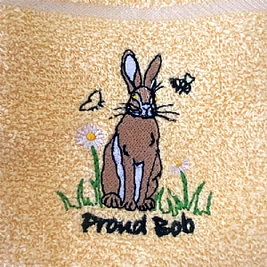 Tea Towel Proud Bob - Lemon