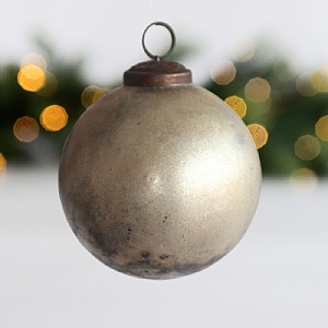Bauble (10cm) - Silver
