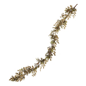 Gold Foliage Garland (180cm)