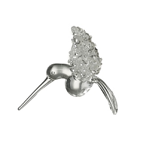 Hummingbird Glass Hanging Decoration