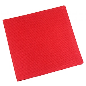 Peggy Wilkins Orion Red Napkins (Box of 4)