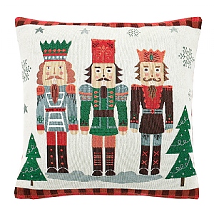 Walton & Co. Nutcracker Polyester Filled Cushion