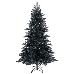 7ft Black Pine Artificial Christmas Tree
