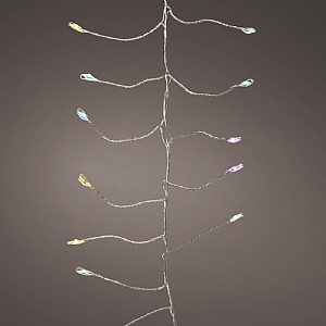 Lumineo Compact Twinkle Micro Wire LED Lights (480 LEDs) - Soft Multi Colour