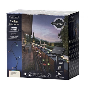 Lumineo Solar String Lights – Multicoloured (360 LEDs)