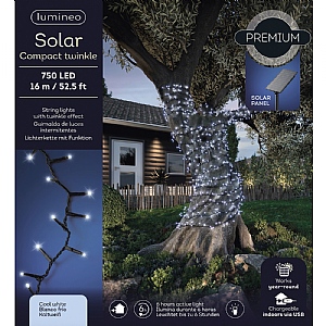 Lumineo Solar Compact Lights - White (750 LEDs)
