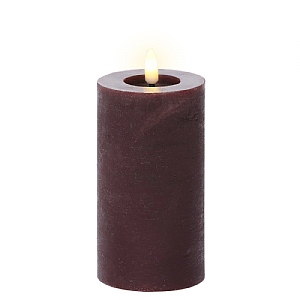 Lumineo Medium Oxblood LED Candle