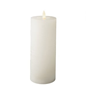 Lumineo Large White LED Candle