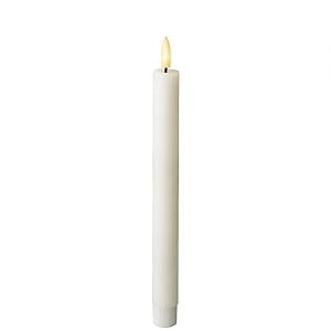 Lumineo Taper White LED Candle Pair (2 Piece Set)