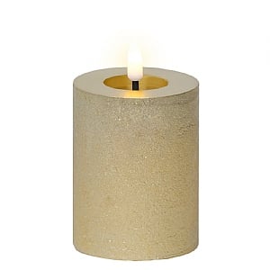 Lumineo Small Gold LED Candle