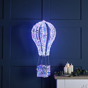 Rainbow LED Hot Air Balloon