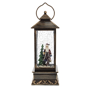 Santa WaterSparkle Lantern