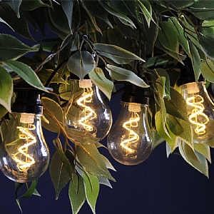 Festoon Spiral Bulb - Warm White (10 Bulbs)