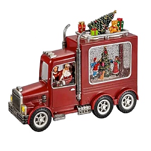 Konstsmide Santa Truck WaterSparkle Lantern