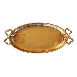 Bow Tray – Gold (42cm)  