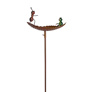 Ant Bird Bath Stake