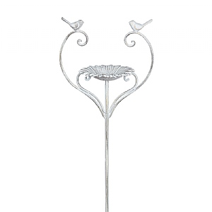 Cast Iron Heart Bowl Stake